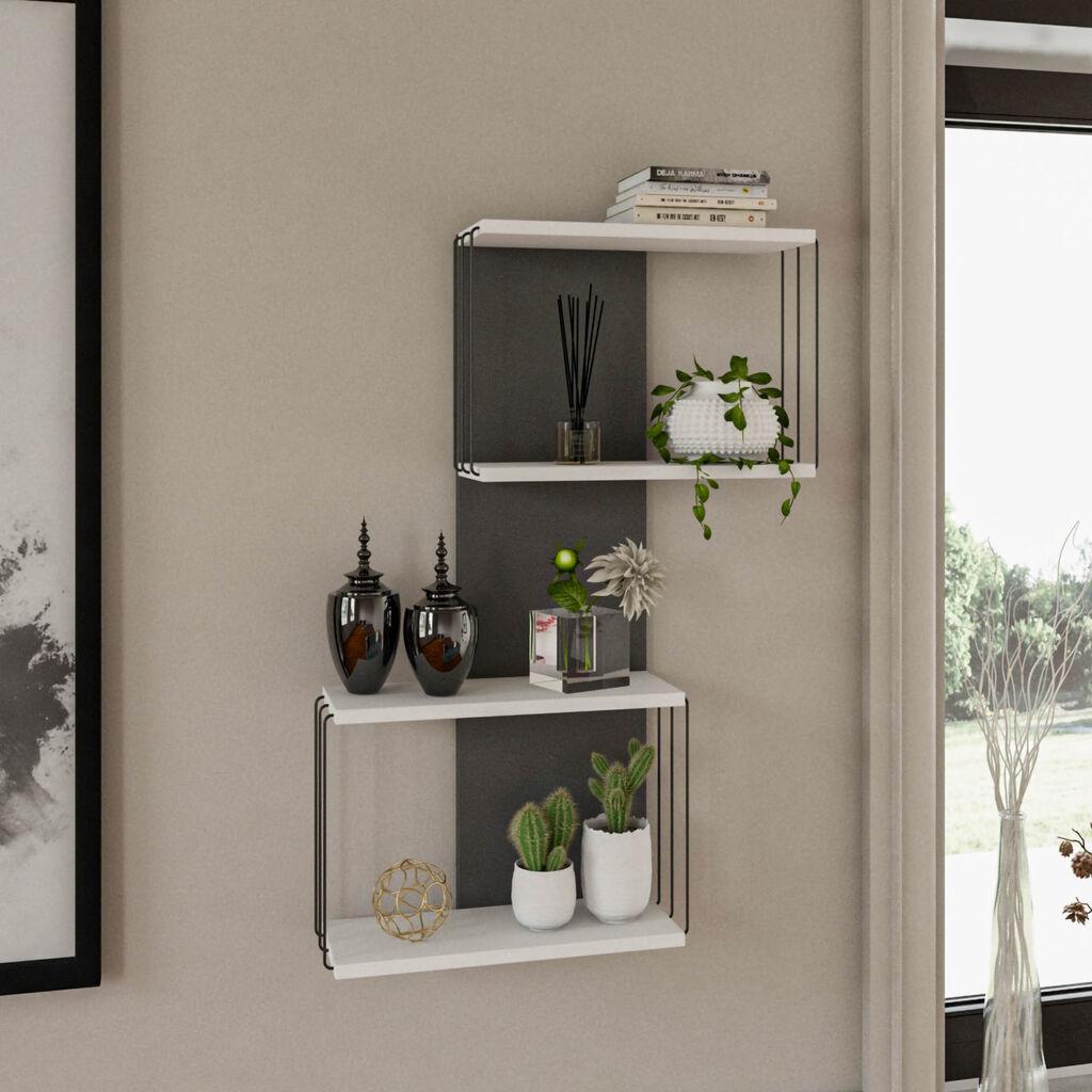 Hanah Home dzидна полица Дестан, 65x96x19 см, бела
