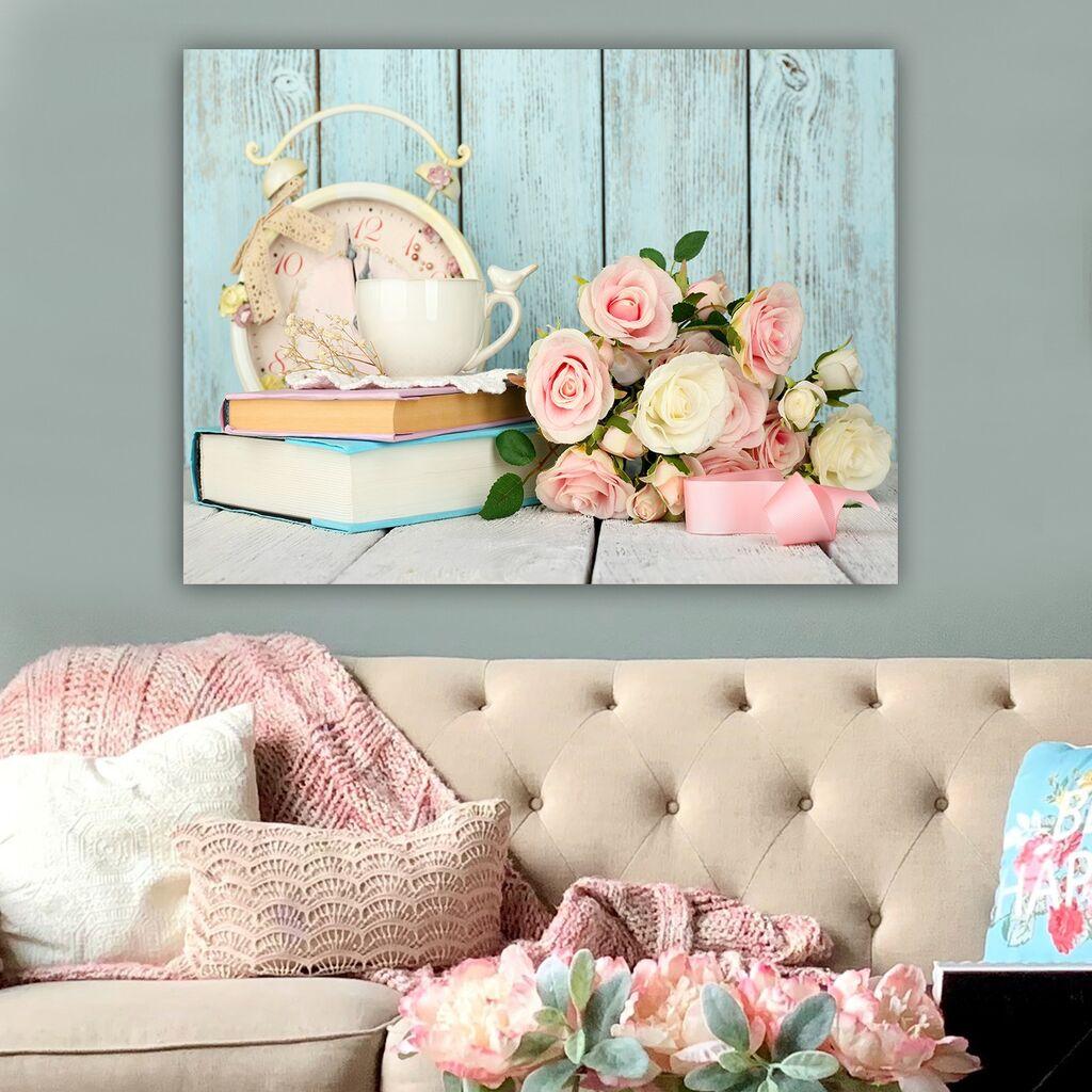Wallity Декоративна слика на платно, 70x100 см, Шарена