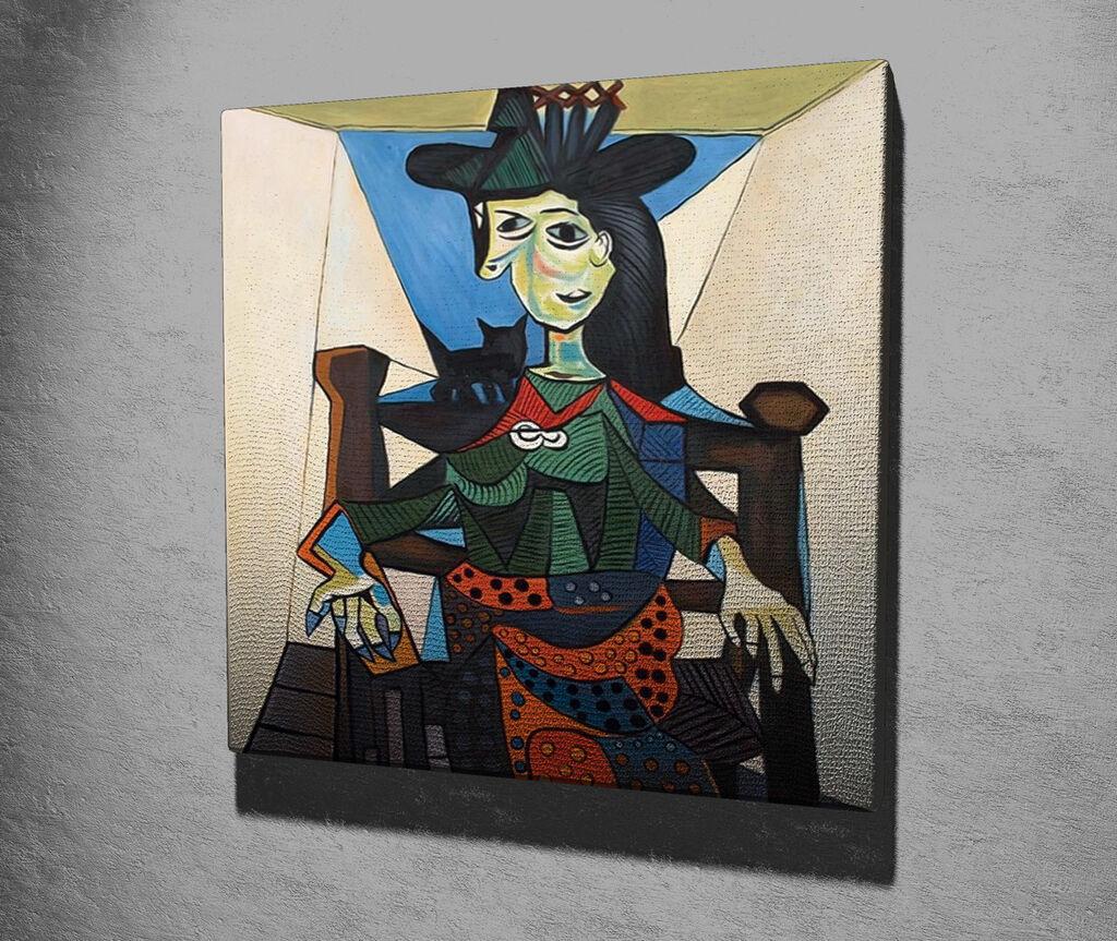 Wallity Декоративна слика на платно, 45x45 см, шарена