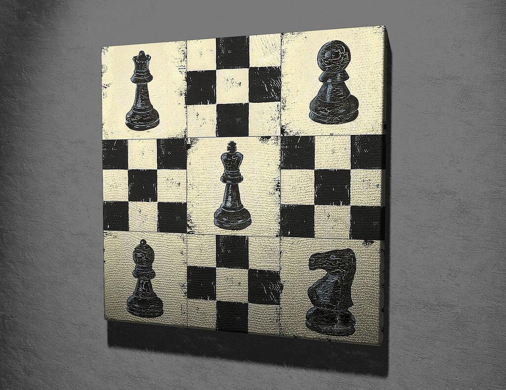 Wallity Декоративна слика на платно, 45x45 см, шарена