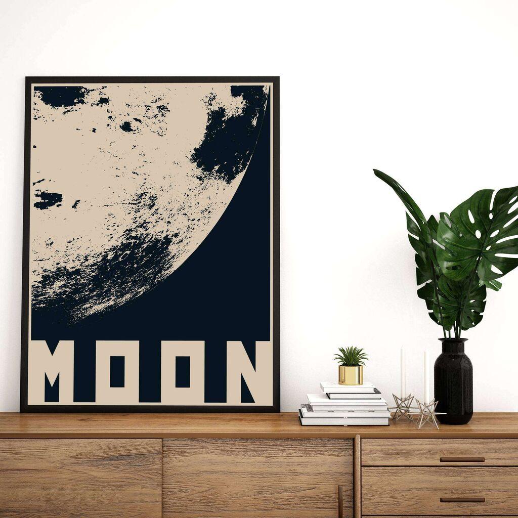 Wallity декоративна врамена слика, 50x70 см, шарена