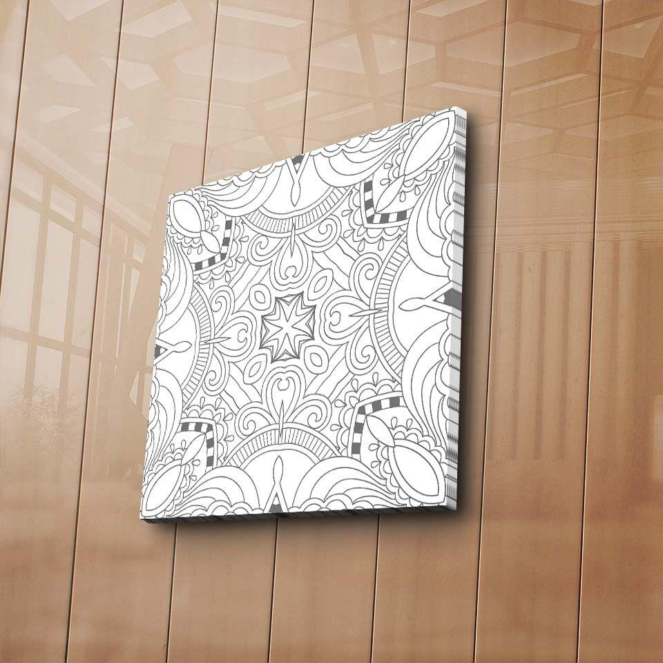 Wallity Слика со LED Осветлување Glassy Lips, 66x99 cm