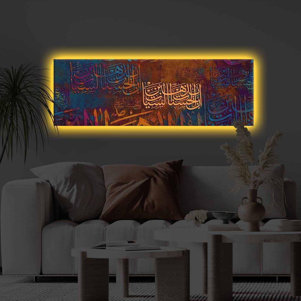 Wallity Слика со LED Осветлување 4570DHDACT-085, 45x70 cm