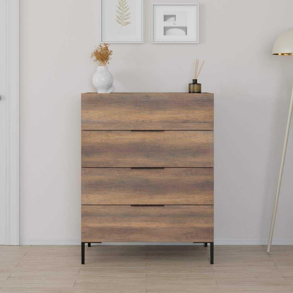 Комода Hanah Home Sfn-1740-Oo-1, 80x104x44 см, орев