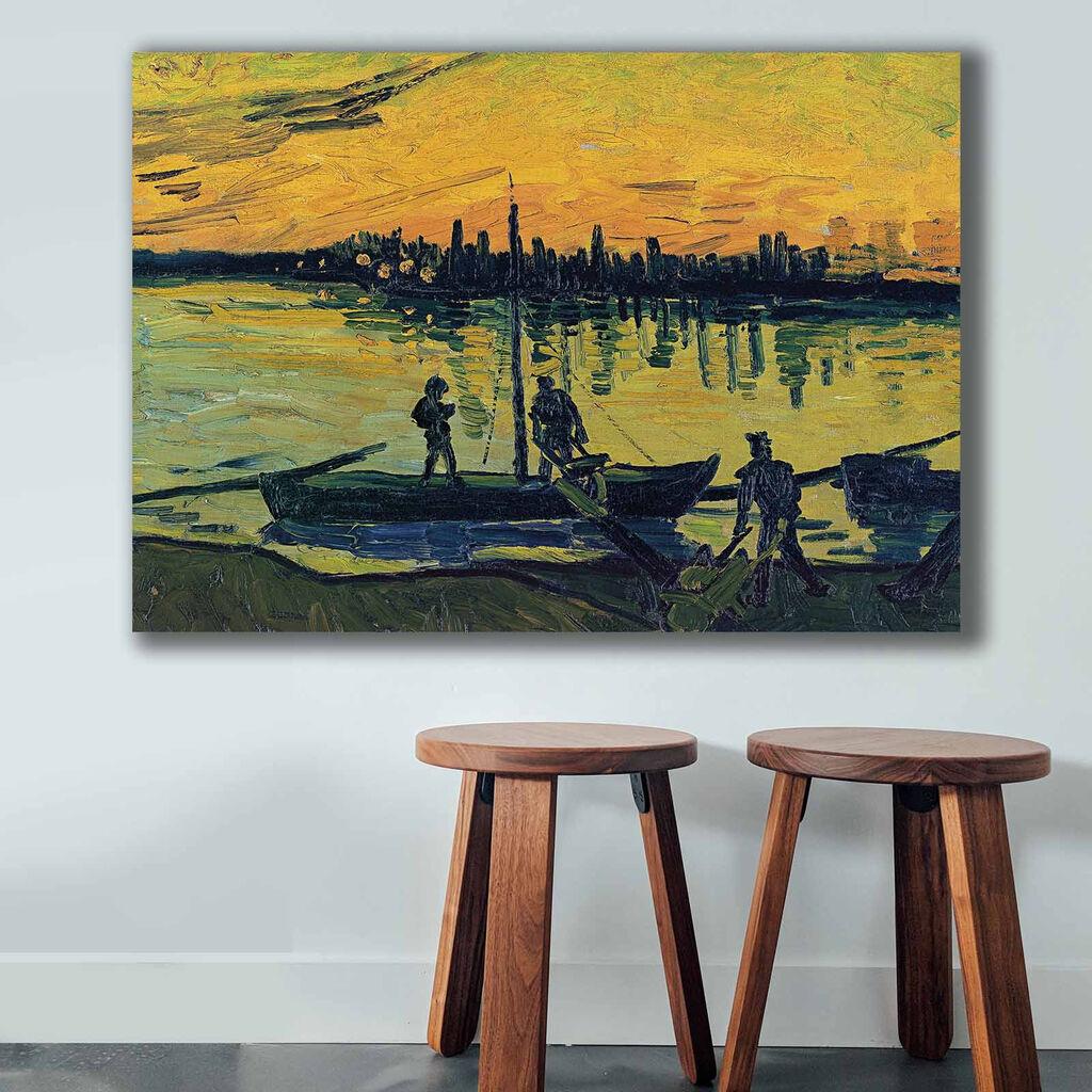 Wallity 70100VANGOGH045 Декоративна слика, 70x100 см