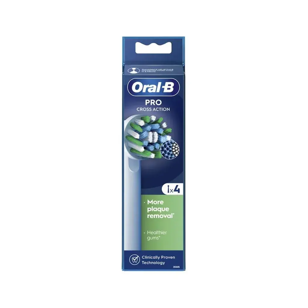 Oral-B додатоци за електрична четка за заби Cross Action, 4 парчиња