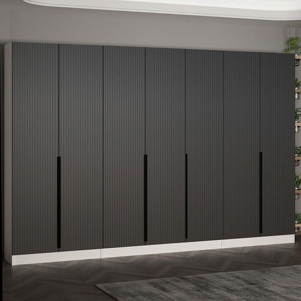 Гардеробер Hanah Home за ходник Noah 8270, 315x210x35 см, антрацит