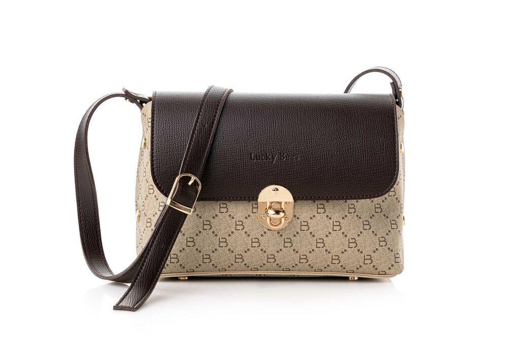 Женска чанта Lucky Bees 1278, кремаста