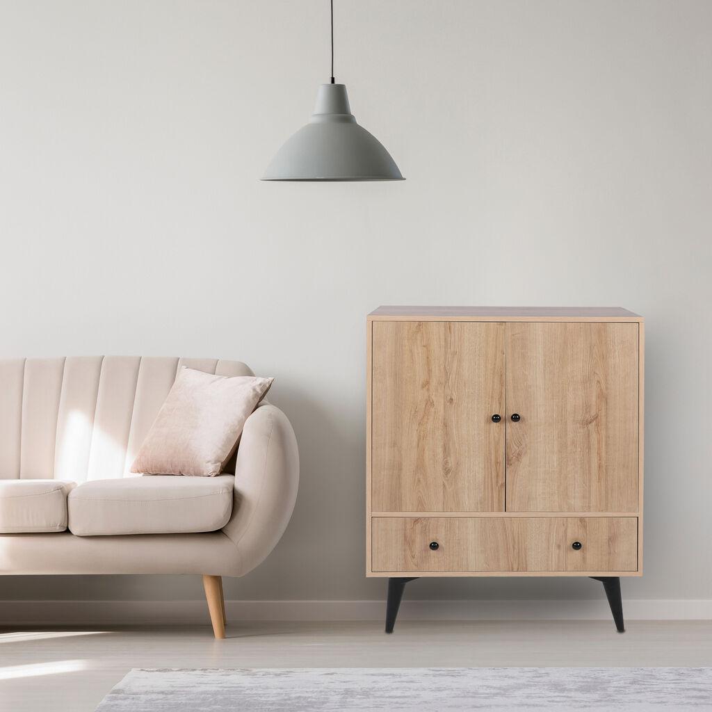 Комода Hanah Home Берн, 90x35x113 см, даб