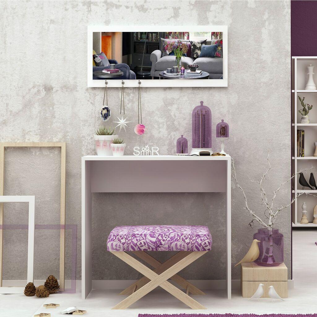 Комода Hanah Home Salerno, 80x82x30 см, бела