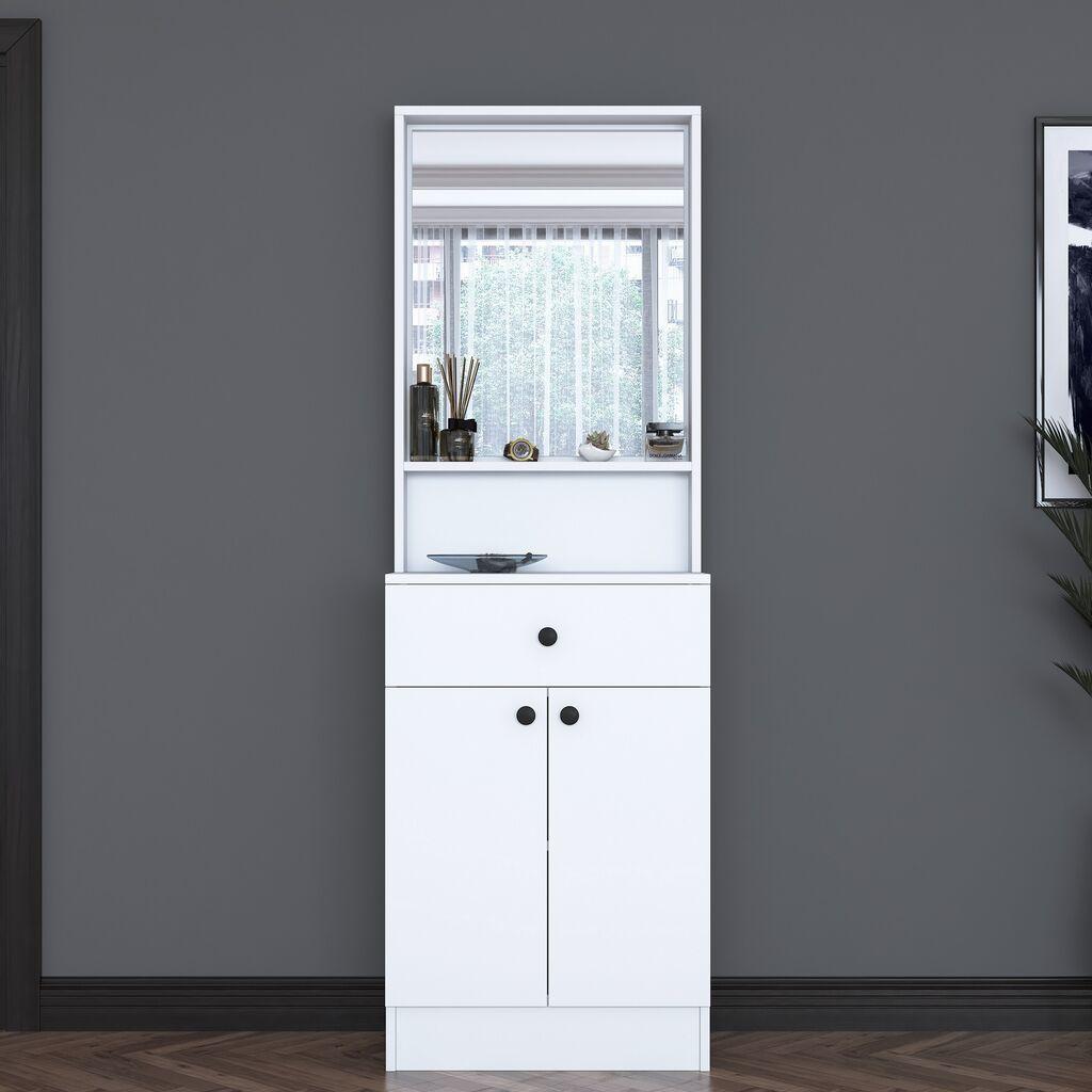 Комода Hanah Home за ходник P6 3293, 60x182,8x35,5 см, бела