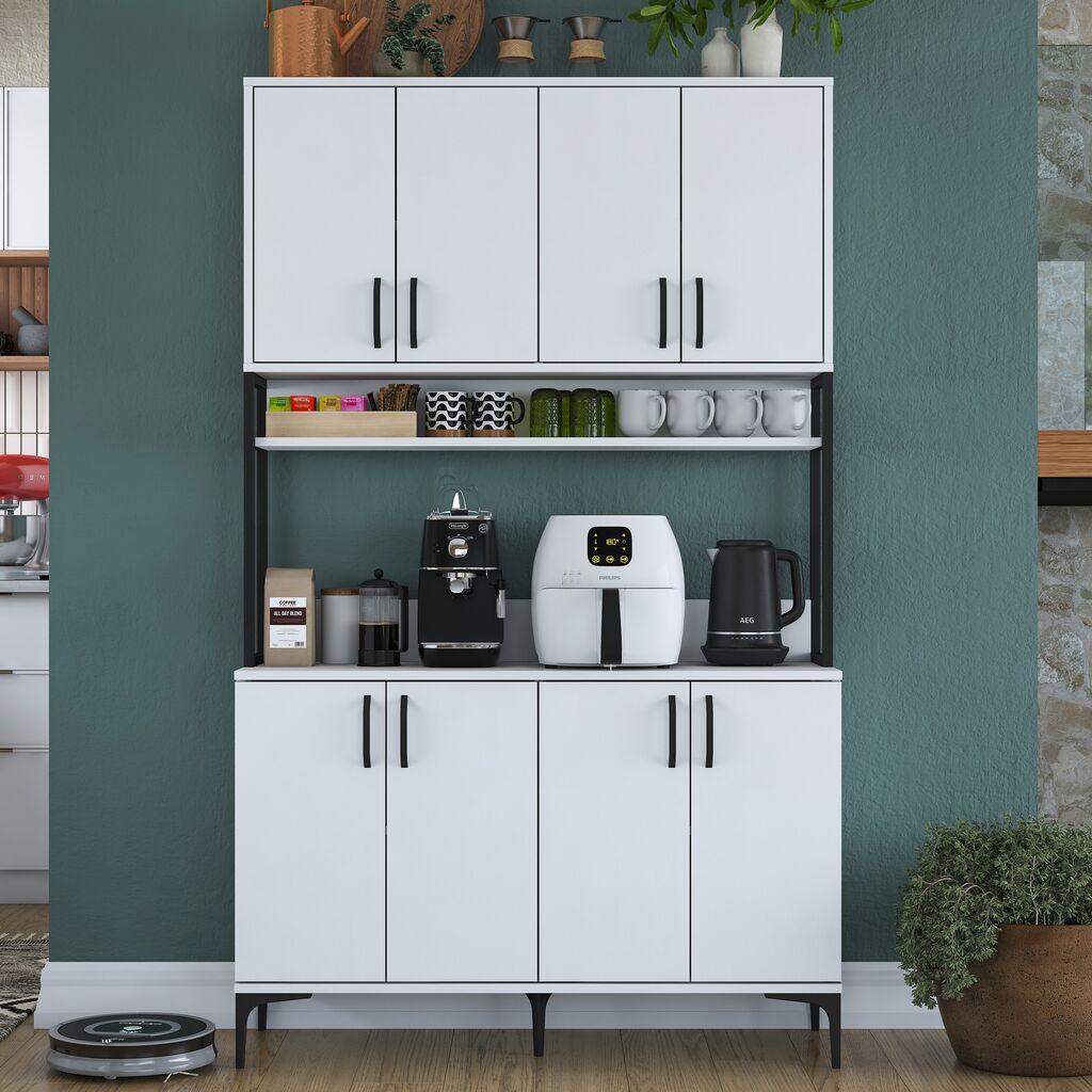 Комода Hanah Home JE173 3287, 120x198,6x40 см, бела