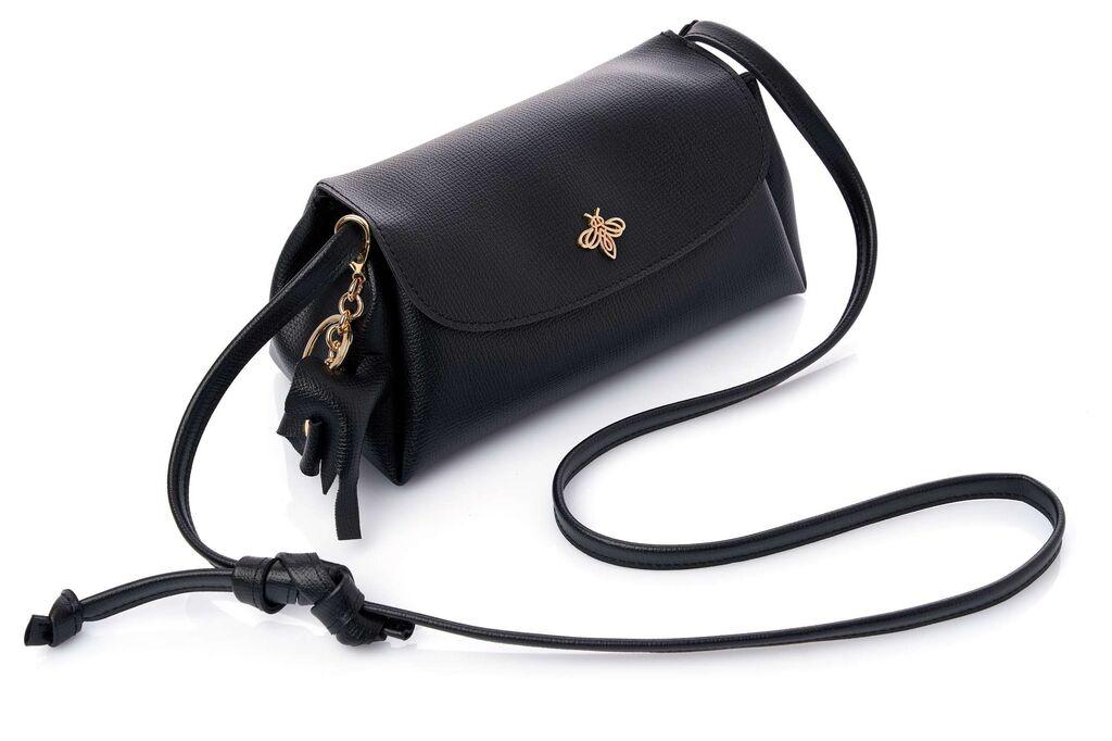 Lucky Bees Женска Чанта Ava, Црна