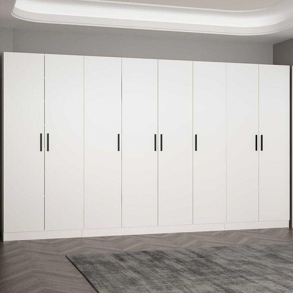 Гардеробер Hanah Home Noah-8206, 360x210x35 см, бел