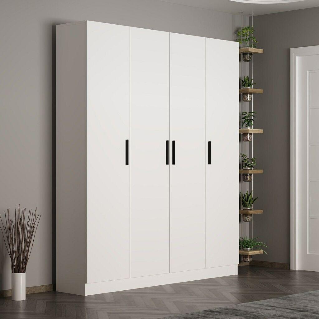 Гардеробер Hanah Home Noah Noah-8200, 180x210x35 см, бела