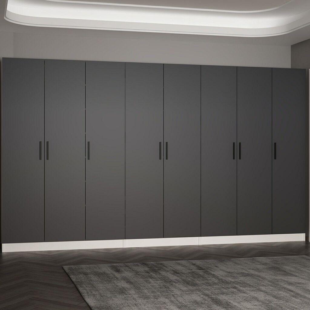 Гардеробер Hanah Home Noah-8218, 360x210x35 см, Антрацит