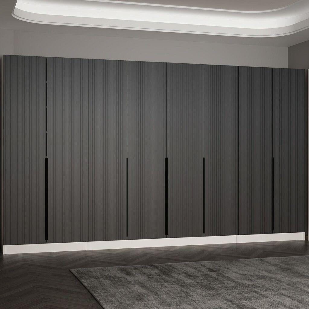 Гардеробер за ходник Hanah Home Noah 8272, 360x210x35 см, антрацит