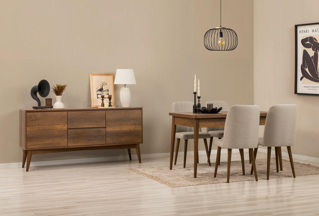 Трпезариски сет Hanah Home Vina 01 0701, сив