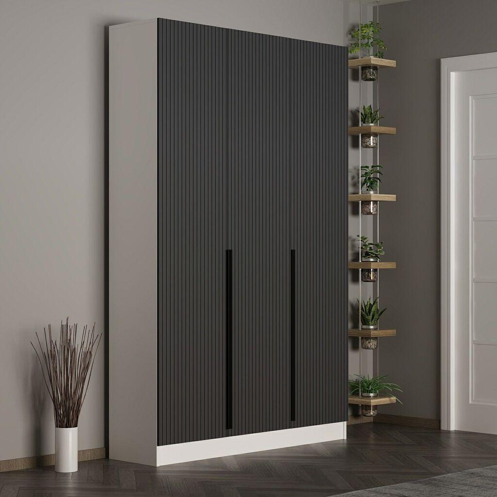 Гардеробер Hanah Home Noah-8265, 135x210x35 см, црна