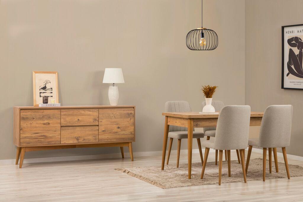 Трпезариски сет Hanah Home Vina 01 0701, сив