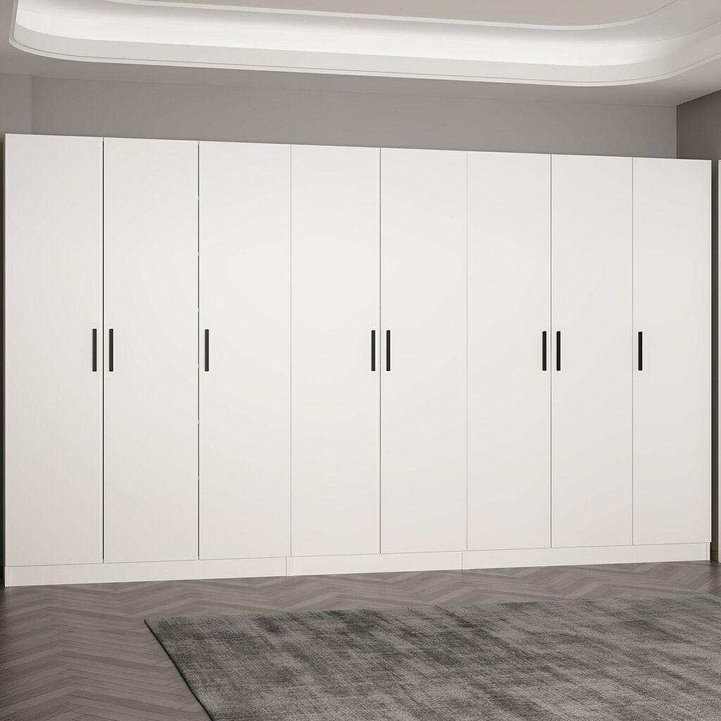 Гардеробер Hanah Home Noah-8207, 360x210x35 см, бел