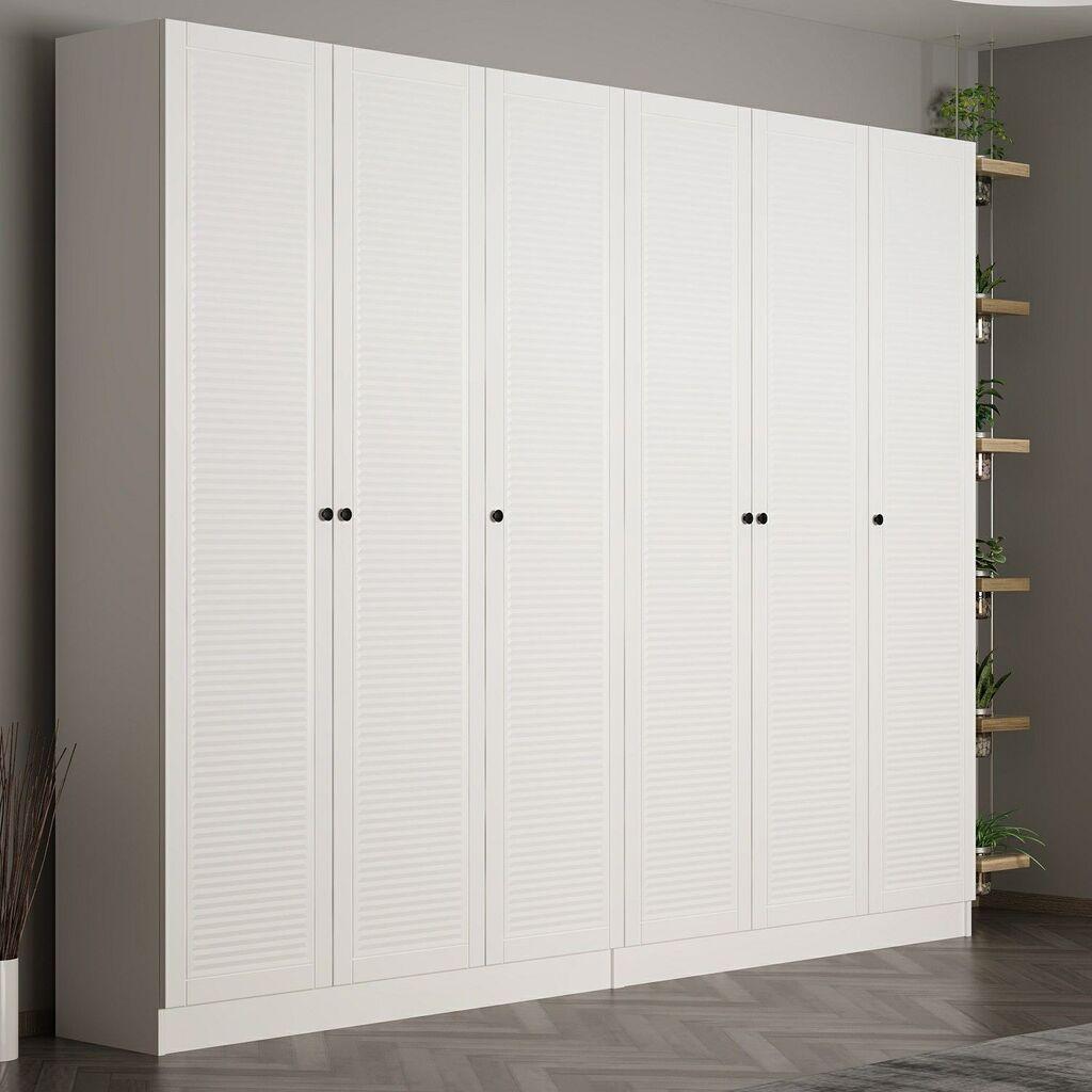 Гардеробер Hanah Home Noah-8462, 270x210x35 см, бел