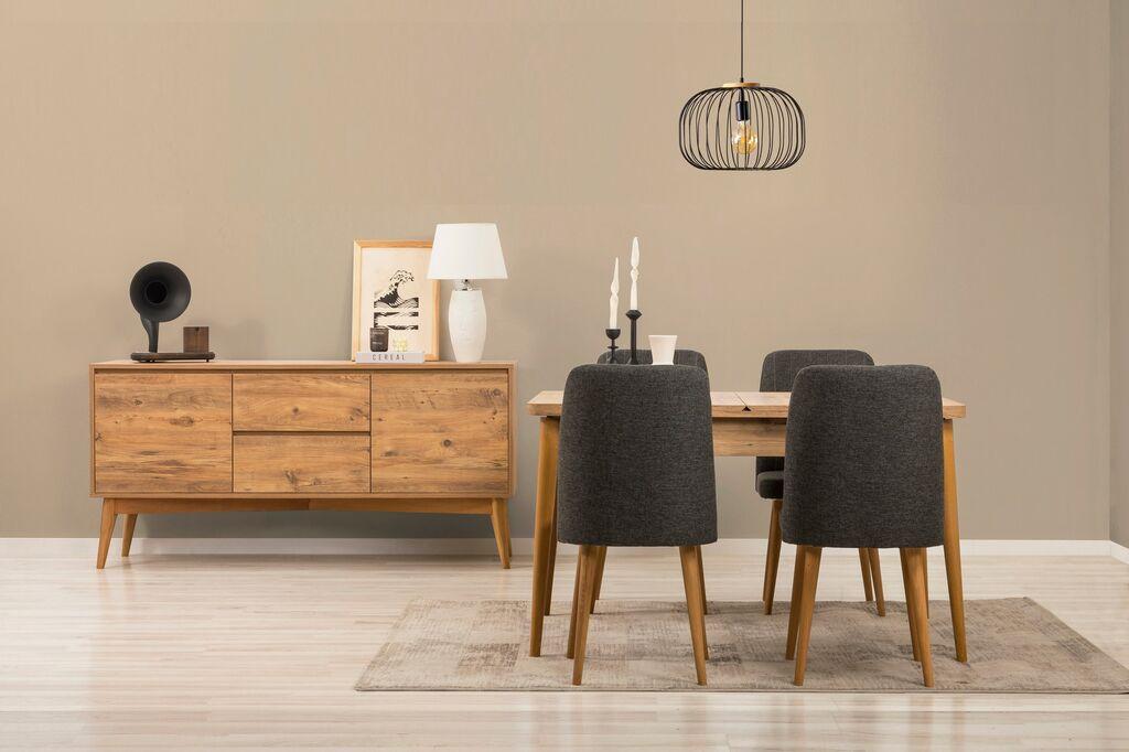 Трпезариски сет Hanah Home Vina 01 0701, сив