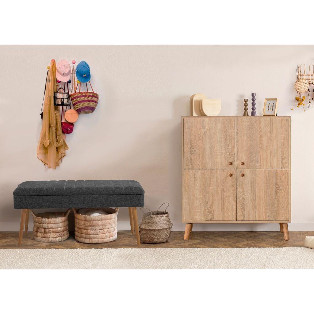 Комплет мебел за ходник Hanah Home Multilux 200 0900, валкано розова