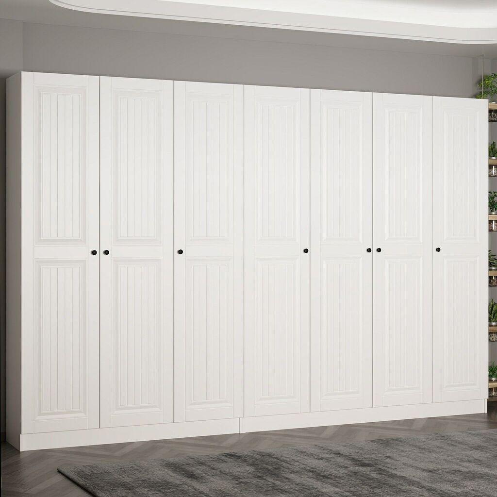 Гардеробер Hanah Home за ходник Noah 8249, 315x210x35 см, бел