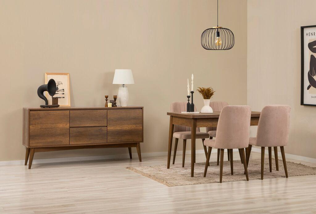 Трпезариски сет Hanah Home Vina 01 0701, сив