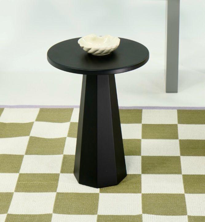 Помошна масичка Hanah Home Lilyum 47, 35x47x35 см, црна