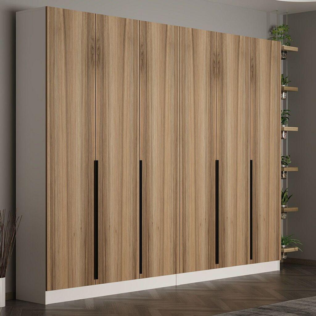 Гардеробер Hanah Home Noah-8280, 270x210x35 см, дабова боја