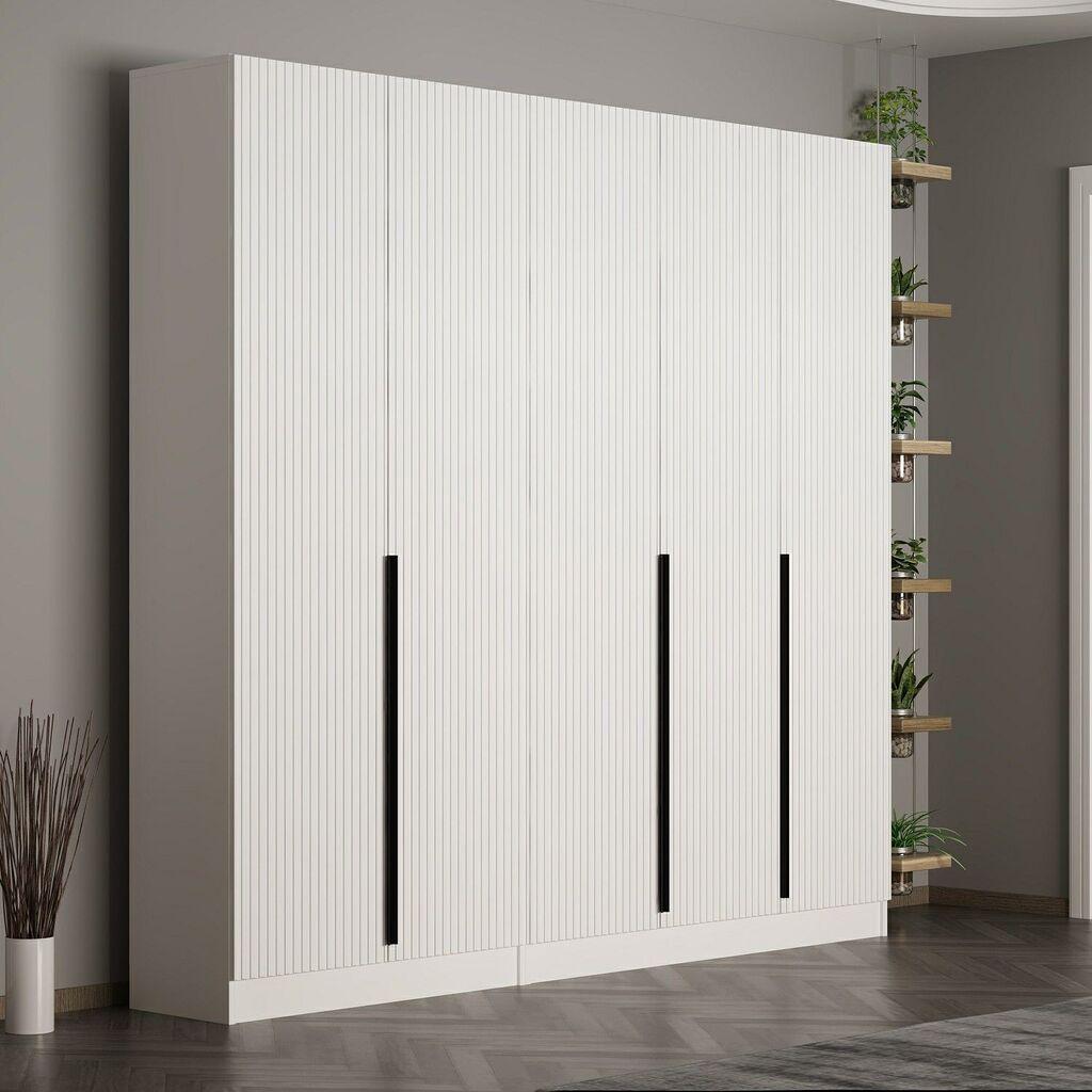 Гардеробер Hanah Home Noah-8256, 225x210x35 см, бел