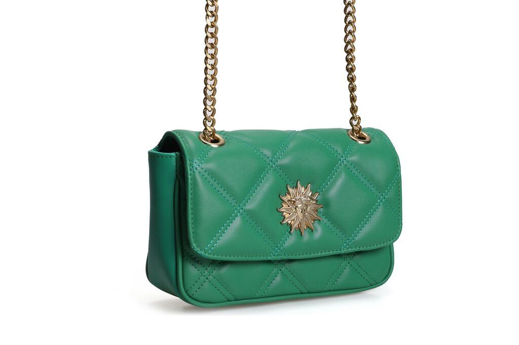 Женска чанта Lucky Bees 1251, зелена