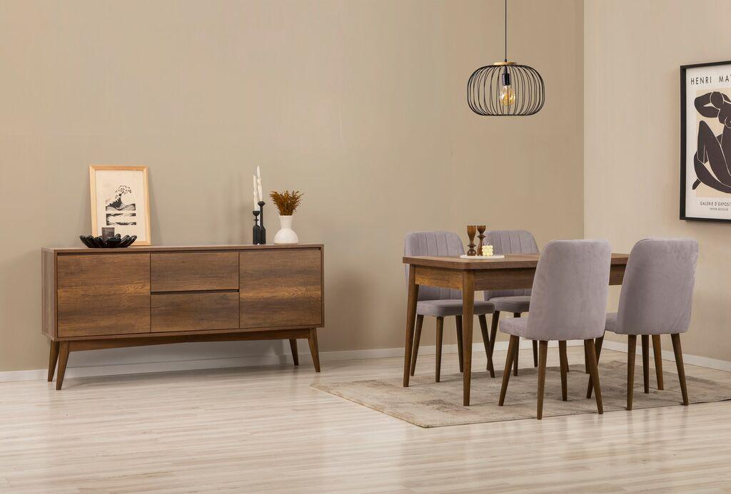 Трпезариски сет Hanah Home Vina 01 0701, сив