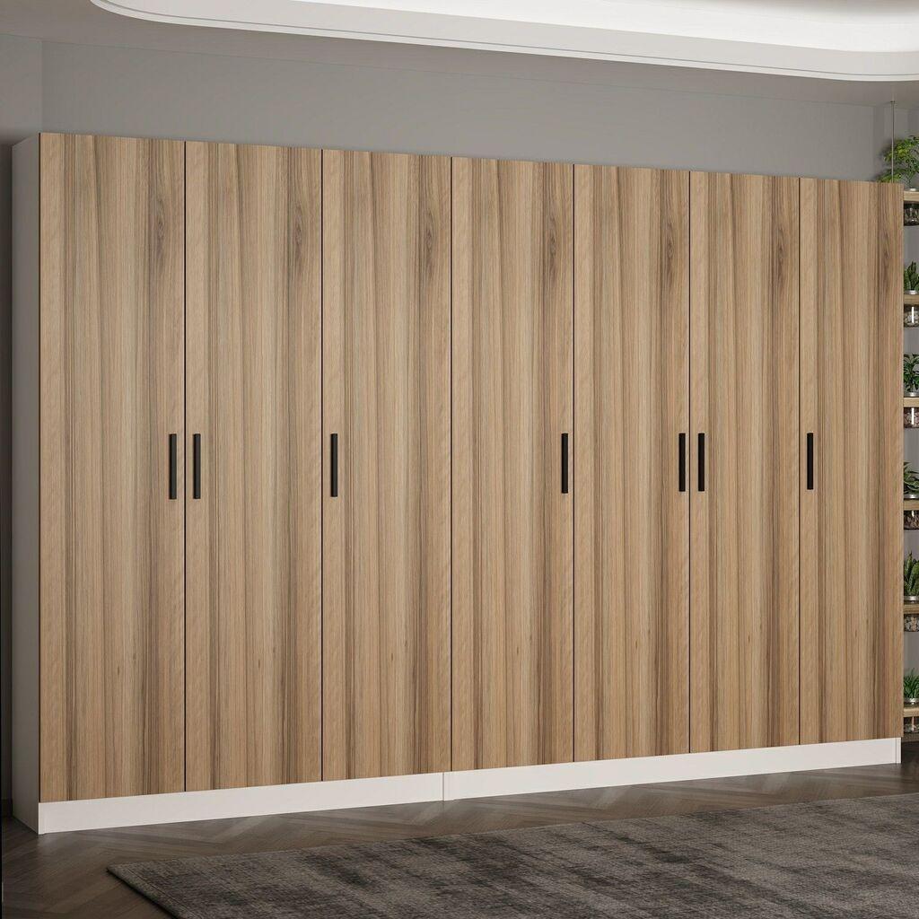 Гардеробер Hanah Home Noah-8227, 315x210x35 см, дабова боја