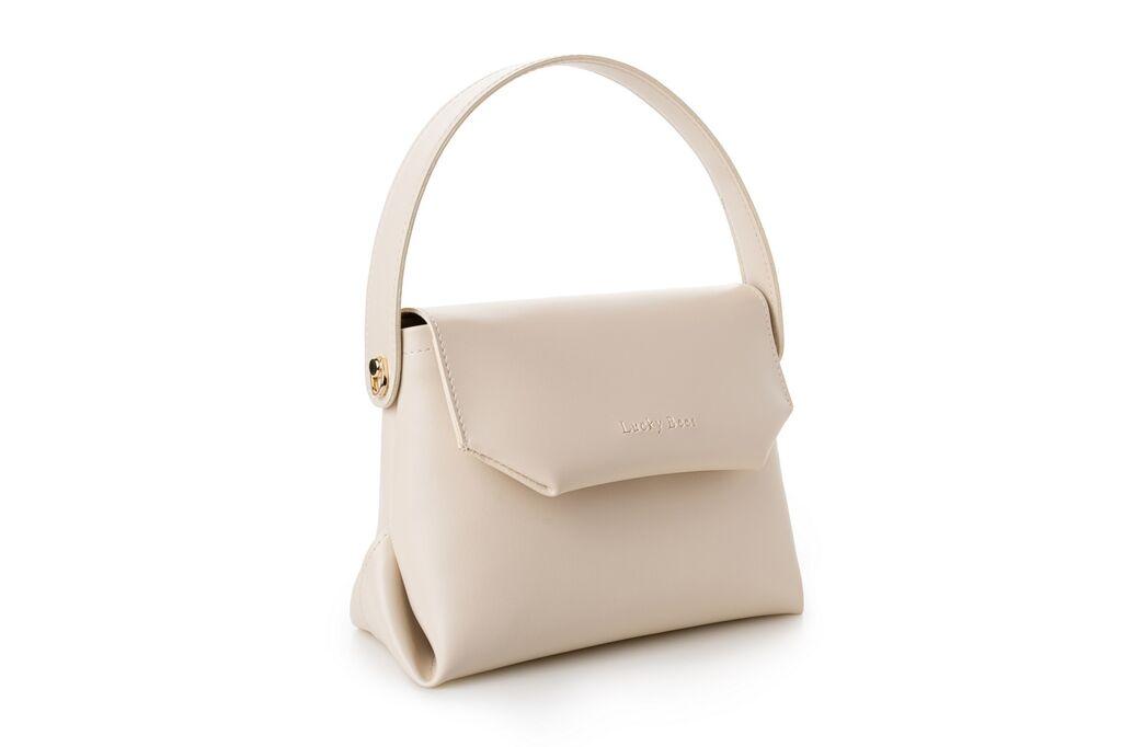 Женска чанта Lucky Bees 1242, кремаста