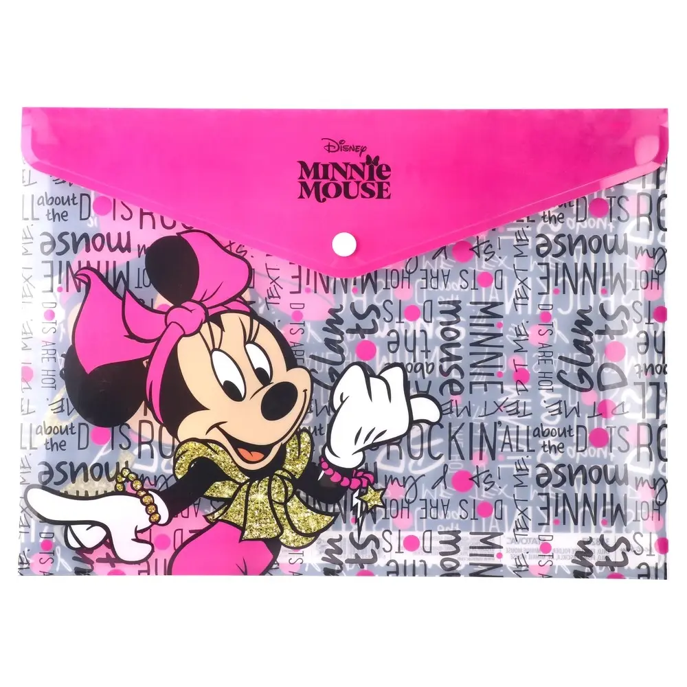Фасцикла писмо Minnie Mouse Enio, A4, розева