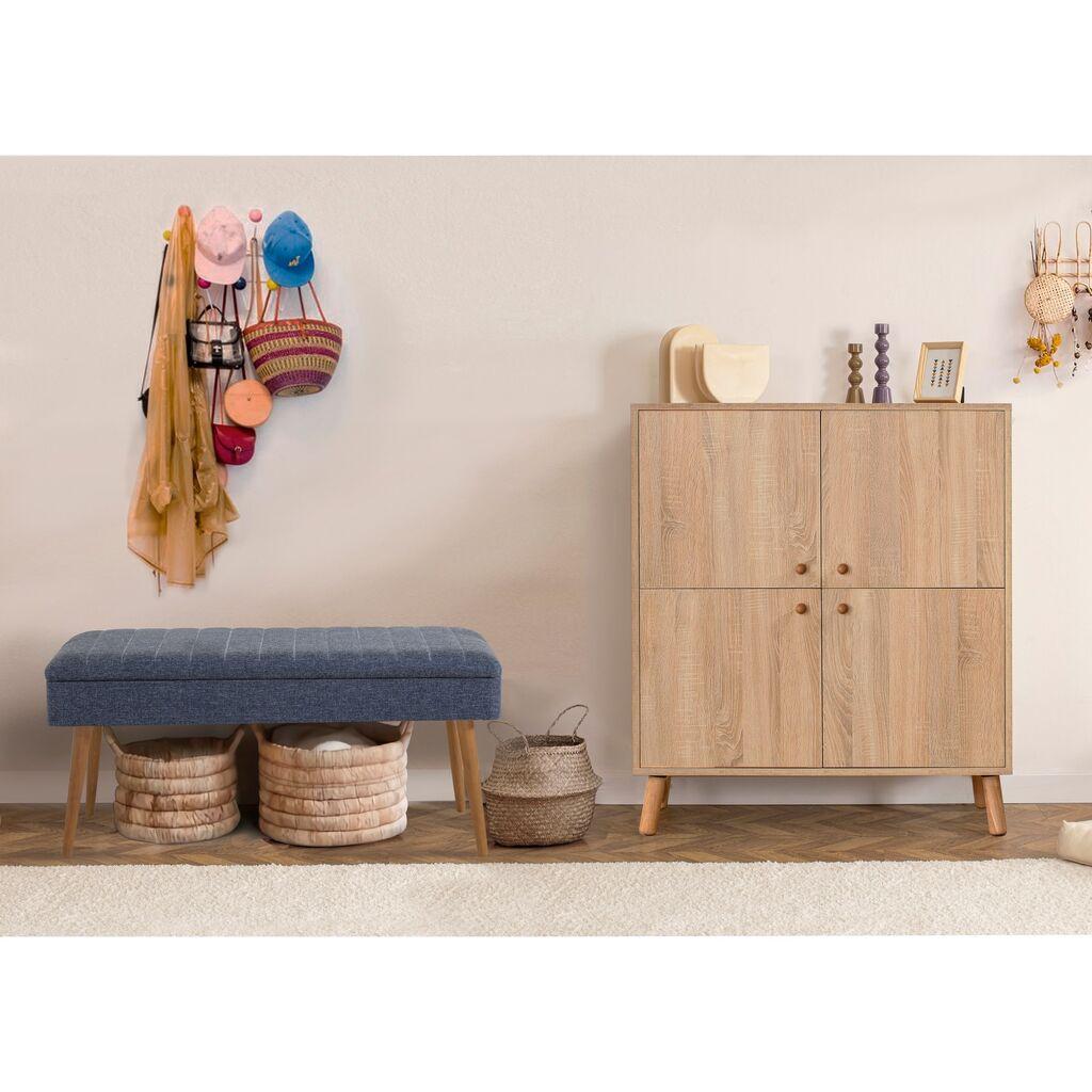 Hanah Home Комплет мебел за ходник Multilux 200 1048, сина