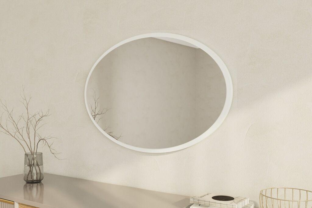 Огледало за дома Hanah Beyo, бело