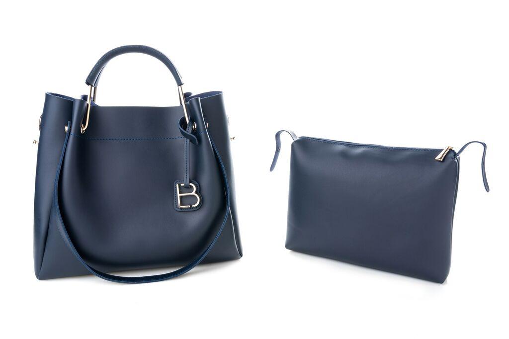 Женска чанта Lucky Bees 275, темно сина