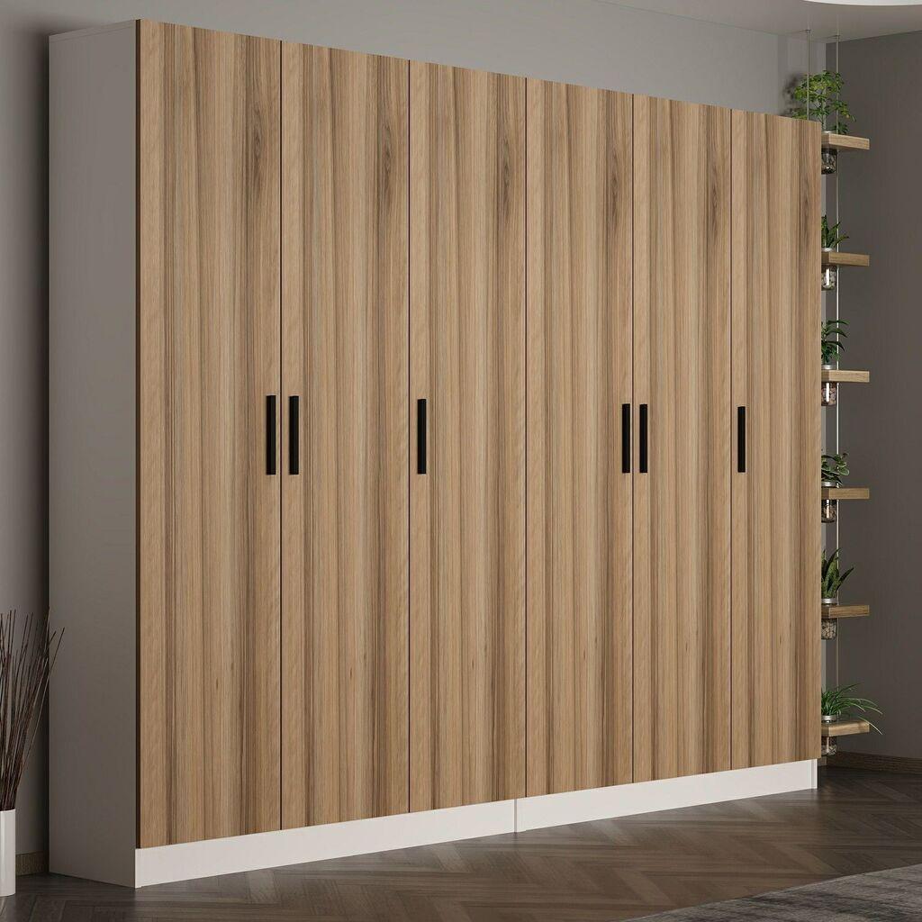 Гардеробер Hanah Home Noah-8225, 270x210x35 см, боја на даб