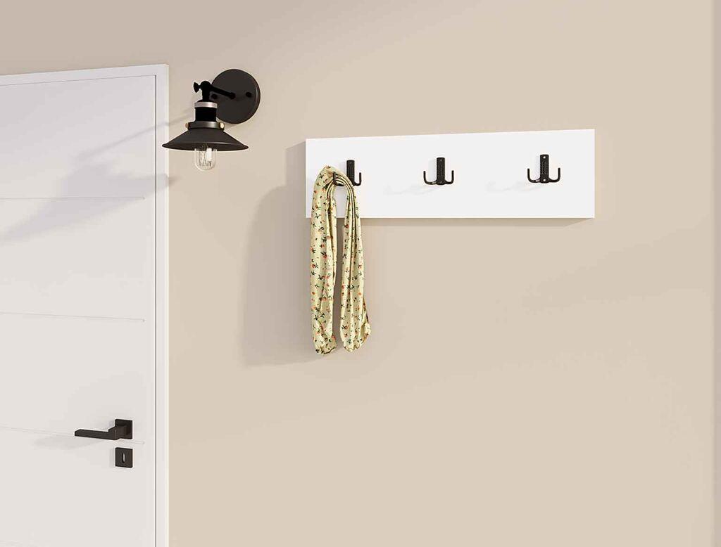 Dzидна светилка Hanah Home, 36x12x1.8 см, боја на даб