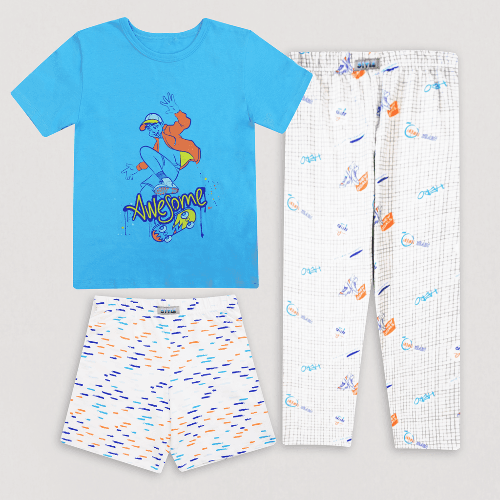 Tritex Детски Троделни Пижами - 5003/250 - 116