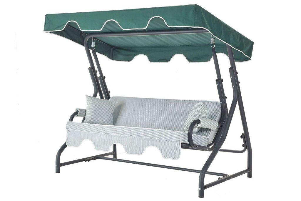 Лулашка за градина Hanah Home Ruta, 200x170x110 см, зелена