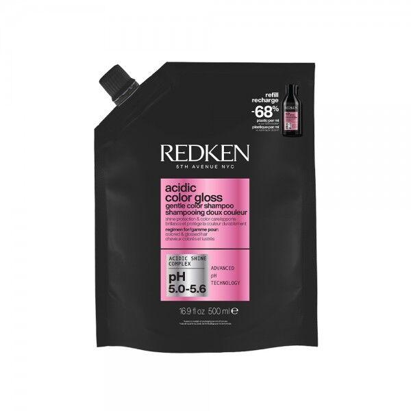 REDKEN NYC Acidic Color Gloss Шампон за заштита и нега на сите типови боена коса Refill 500ml