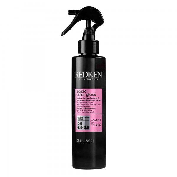 REDKEN NYC Acidic Color Gloss Heat Protection Leave-In Treatment Третман без одмивање за хидратација, отплеткување и заштита од топлина на сите типови боена коса 200мл