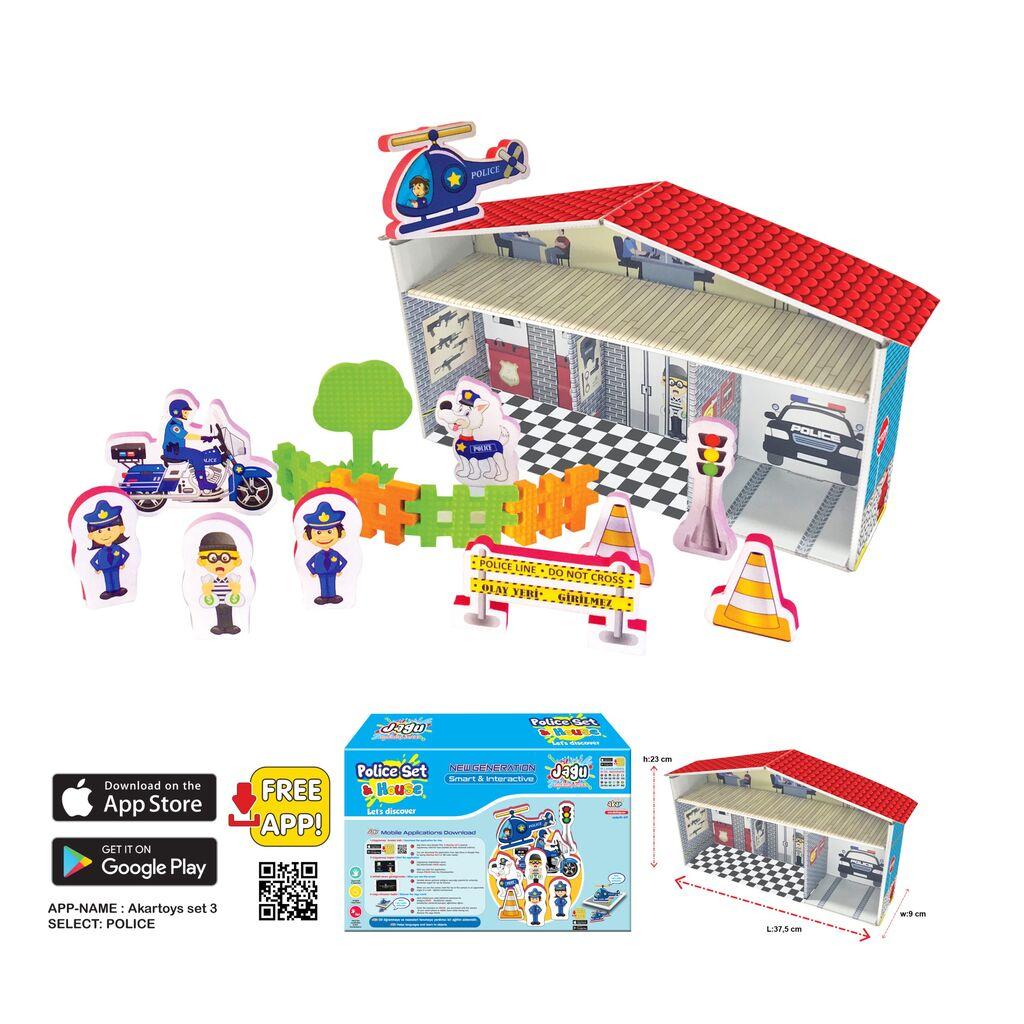 Играчка Сет Полиција, со Аугментирана Реалност