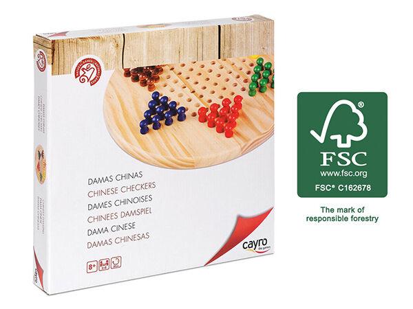 Друштвена Игра - Кинеска Дама (Fsc Дрво)