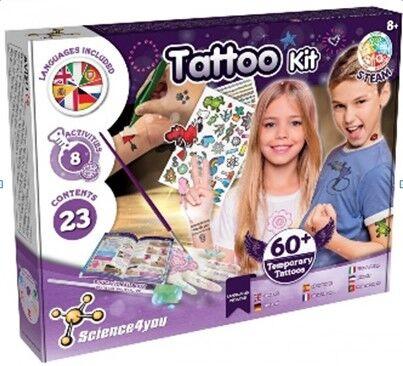 Science4You Креативен Сет, Тетоважи